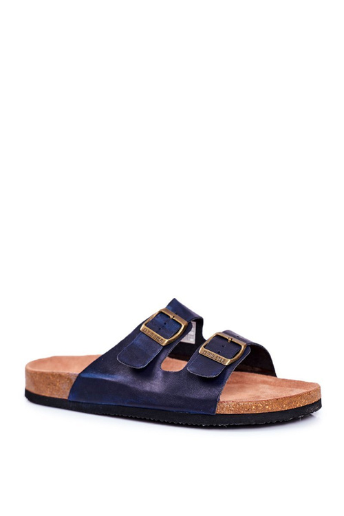 Herren Flip Flops mit Schnallen Big Star Dark Navy DD174604