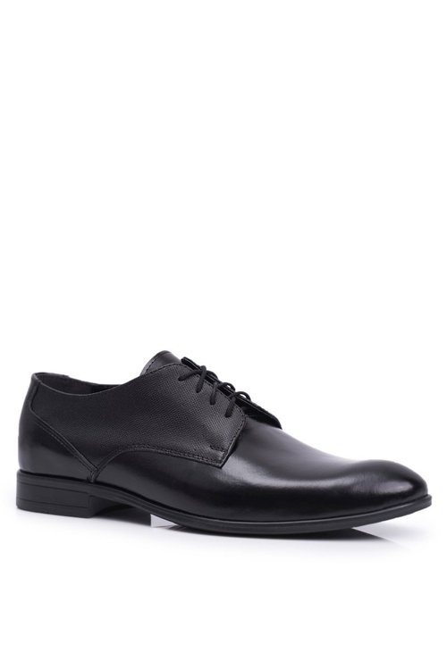 Vyriški elegantiški Bednarek odiniai juodi Jantar batai